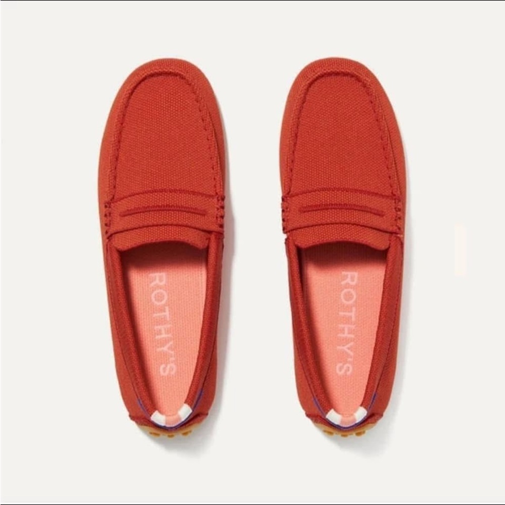 Rothy's Drivers in Clementine, Size 9.5 - NWOT